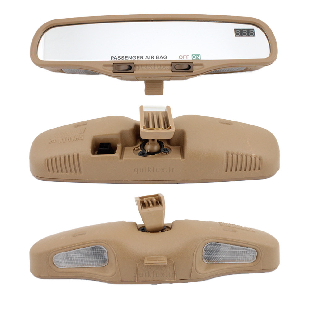 آینه کاپریسی ولتمتردار چراغدار